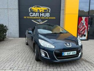 ② peugeot 308 cabriolet 1.6i 1ste eigenaar — peugeot — 2ememain