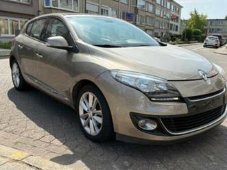 ② renault megane 1.2 benzine bj 2013 full option — renault — 2ememain