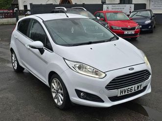 ford fiesta 1.0t ecoboost titanium euro 6 (start/stop) 5dr