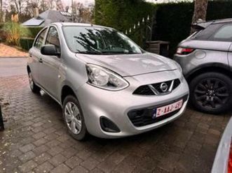 ② nissan mira essence 86000 km 2017 airco — nissan — 2ememain