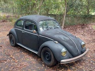 volkswagen fusca 1300l 1976 preto (gasolina)
