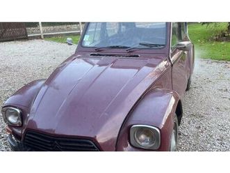 1976 citroen dyane violet manuel, 4 vitesses conduite à g...