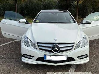 e coupé 350cdi be 7g plus