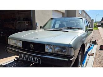 1976 peugeot 604 vert manuel, 4 vitesses conduite à gauch...