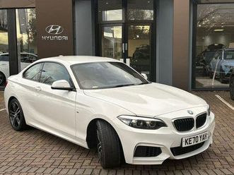 2020 bmw 2 series 1.5 218i m sport (134bhp) coupe 2d auto