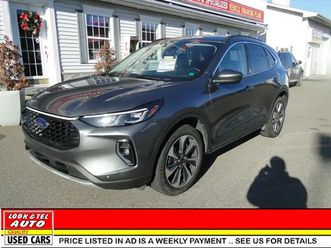 2023 ford escape platinum we finance as low as $59 a week