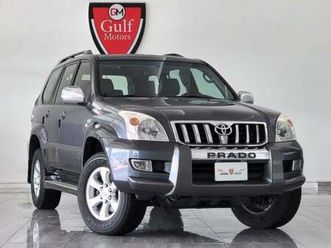 toyota prado vx limited v6 4.0l-6cyl - full option - original condition - complete agency maintained al futtaim