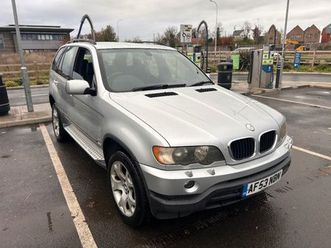 for swaps bmw x5 3.0 long mot great condition