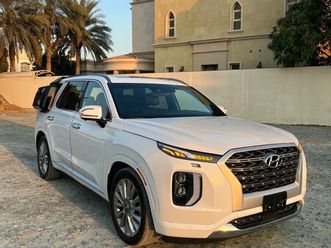 hyundai palisade limited awl 3.8 double sunroof cantara top end model