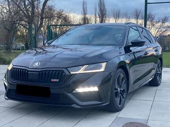 •skoda octavia rs 2022 godina•147kw/200ks•reg godinu•black edition, 2022 god.