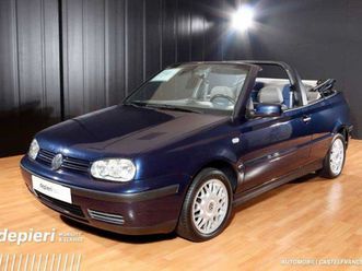 golf 4ª serie golf cabriolet 1.6 101 cat trendline generation - ok neop