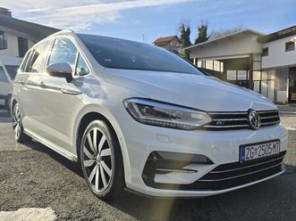 vw touran 2,0 tdi r line 140kw dsg *webasto* krovni nosaci + kutija*, 2017 god.