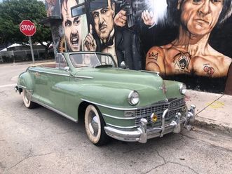 1948 chrysler windsor semi-auto, orig int, new top, new tires & brakes