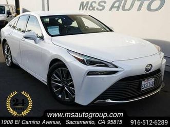 2021 toyota mirai xle sedan oxygen white