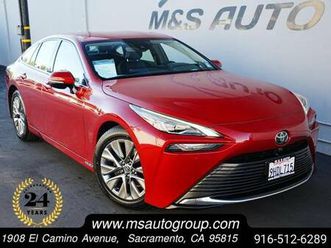 2023 toyota mirai xle sedan supersonic red