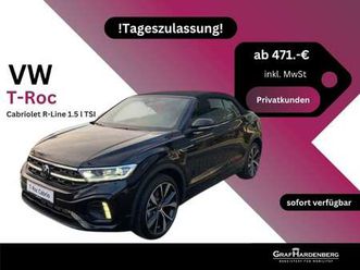 cabriolet r-line 1.5 l tsi *tageszulassung - sofor