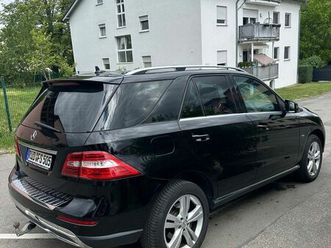 mercedes-benz ml 250 bluetec 4matic - anhängerkupplung