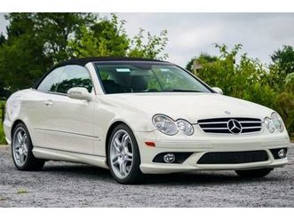 mercedes-benz clk 5.5 v8 cabriolet, leder dach neu !