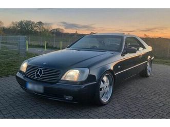 mercedes benz cl500 c140 tüv 04/2026 coupe sec s klasse 500 w140