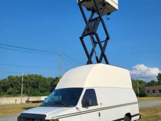 ford e350 surveillance van with 25' tower (many uses, promos, etc)