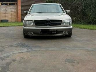 ② meecedes c126 500 sec met lpg — oldtimers & ancêtres — 2ememain