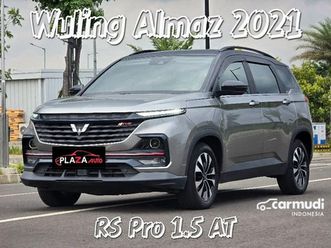 2021 wuling almaz 1.5 rs pro suv (tanpa dp) kilometer 60 ribuan. rate bunga spesial bebas provisi