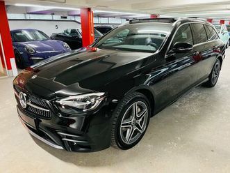 mercedes-benz e 300 de t 4matic amg line 9g|pano|wide|led|ahk