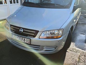 fiat multipla 1.9 jtd redizajn 85kw, 2006 reg do 9/2026.,sa 6 sjedećih mjesta u autu
