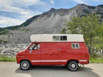 1974 gmc vandura glascon high-top camper – ~49,000 miles – vintage con