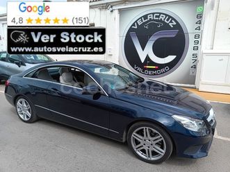 mercedes-benz clase e coupe e 400