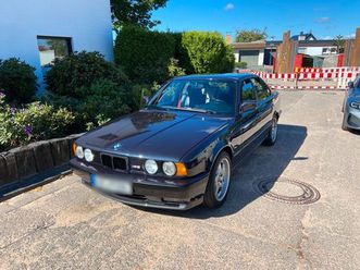 bmw e34 m5 3,6l macaoblau 2. hand scheckheft