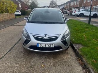 vauxhall, zafira elite pack, 7 seater, 2015, manual, 1956 (cc), ulez