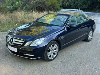 mercedes-benz clase e cabrio e 350 cdi be avantgarde