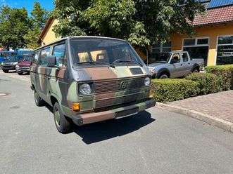 volkswagen t3 kombi 1.hand bundeswehr top h-gutachten