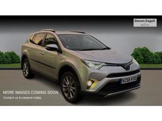 toyota rav4 excel suv's 2.5 vvt-h excel cvt 4wd euro 6 (start/stop) 5dr (safety sense)