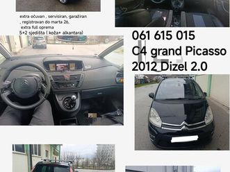 citroen c4 picasso dizel 2012 2.0 110kw monovolumen manuelni