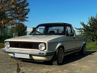 volkswagen mk1 caddy 14d - gti umbau