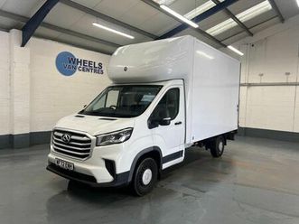 maxus deliver 9 2.0 d20 chassis cab 2dr diesel manual rwd l3 euro 6 (start/stop) (150 ps)