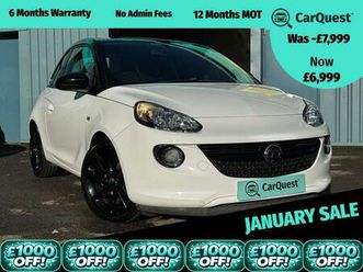 2018 vauxhall adam 1.2 adam energised 3dr hatchback petrol manual