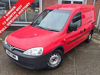 1.3 cdti 1700 16v panel van 3dr diesel manual (134 g/km, 69 bhp)