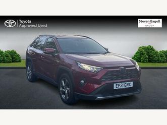 toyota rav4 design suv's 2.5 vvt-h design cvt euro 6 (start/stop) 5dr