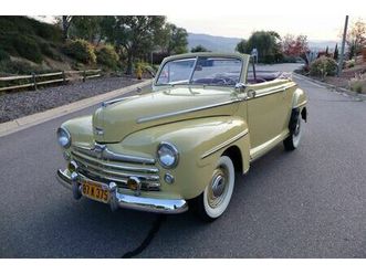 ford super deluxe convertible