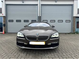 bmw 6r 650i gran coupe individual frozen mat brown