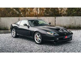 2000 ferrari 550 maranello noir manuel, 6 vitesses condui...