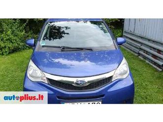 subaru trezia, 1.3 l., hatchback