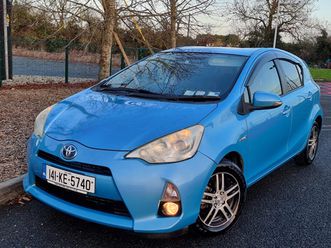 2014 toyota aqua hybrid auto nct&tax €5,990