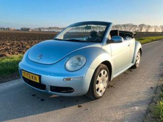 volkswagen beetle cabrio highline 1.6 102pk, eerste eigenaar — volkswagen — marktplaats
