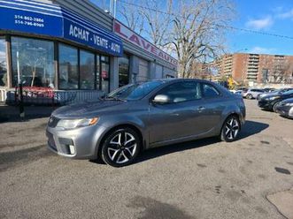 2011 kia forte koup **sx**jamais accidentee**cuir**toit ouvrant**siege