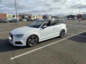 audi a3 cabriolet 3 2.0l tdi 150cv sline - à partir de 287,00 / mois