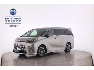 lexus lm 350h vip: réserver un essai sur route !